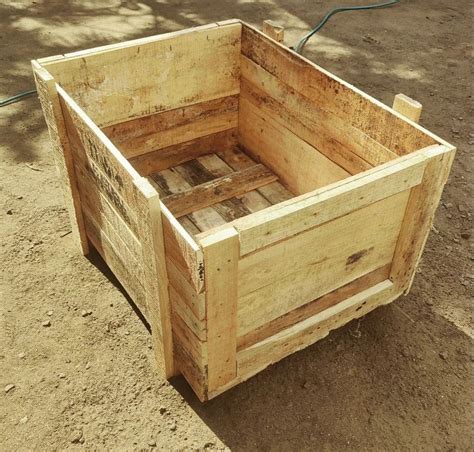 50 Kg Timber Wood Pallet Box At Rs 1100 Piece Wooden Pallet Box In