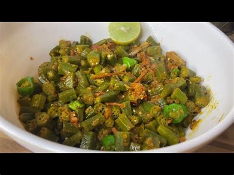 MASALA BHINDI RECIPE DHABA STYLE MASALA BHINDI EASY BHINDI KI SABZI