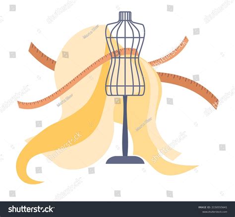 Naked Mannequin Long Fabrics Icon Portno Stock Vector Royalty Free 2150555641 Shutterstock