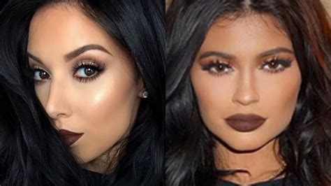 Kylie Jenner Fall Makeup Tutorial Lustrelux Youtube