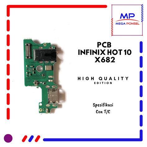 Jual PCB Connector Charger Infinix Hot 10 X682 Shopee Indonesia