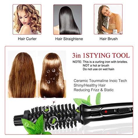 Lovani Mini Travel Hair Curling Iron Brushdual Voltage Portable Ceramic Ionic Anti Scald 34