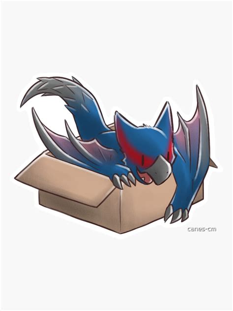 Box Nargacuga Sticker For Sale By Canes Cm Redbubble