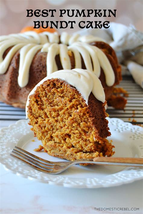 Best Pumpkin Bundt Cake The Domestic Rebel