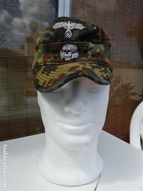 Gorra Camo Flecktarn Bundeswehr Con Insignias W Vendido En Venta