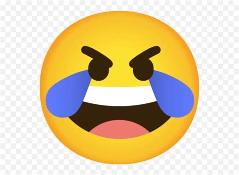 Google Emote Open Eye Crying Laughing Emoji Know Your Meme Google