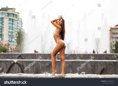 Full Body Portrait Beautiful Sexy Brunette Stock Photo 1482653522 Shutterstock