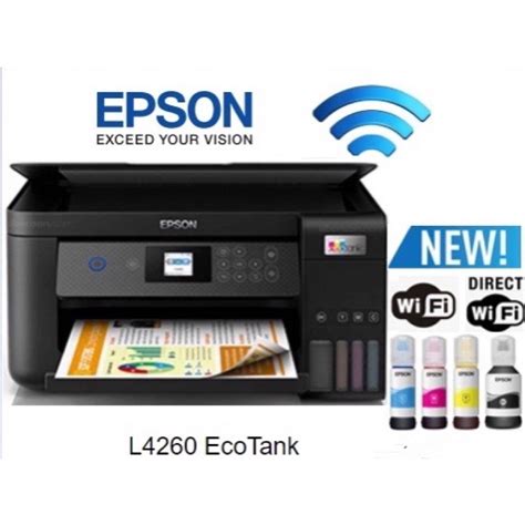 Epson L Wi Fi Duplex All In One Inkjet Ciss Tank Printer With Lcd