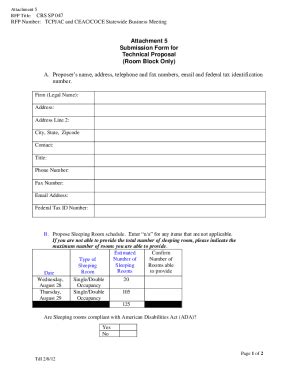 Fillable Online Fillable Online Courts Ca Attachment Rfp Title