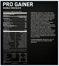 Buy Optimum Nutrition Pro Complex Gainer Double Chocolate Kg