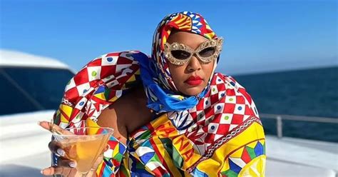 Lizzo Poses In Tiny Blue Bikini On Board A Yacht Showing Off Her Curves Amid Former Dancer