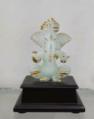 Glass Ganesh Idol At Rs 520 Ganpati Murti In New Delhi ID 25377589873