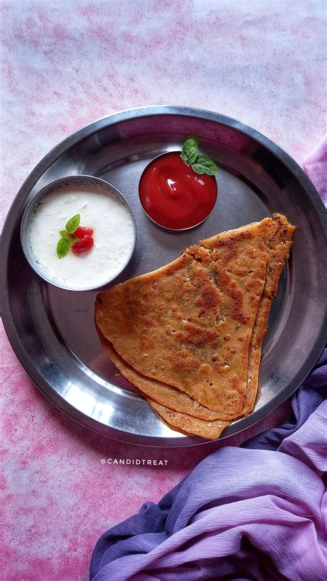 Garlic Paratha Recipe | Paratha Recipe - Candid Treat