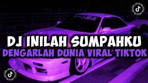 Dj Sumpah Dan Cinta Matiku Imam Sidik Inilah Sumpahku Dengarlah Dunia