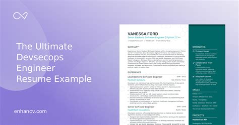 Devsecops Engineer Resume Examples Guide For