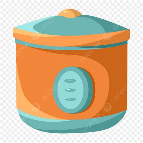 Hand Painted Rice Cooker Color Rice Cooker Illustration Kitchen