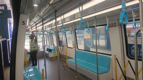 ⁴ᴷ EXCLUSIVE FULL LINE TESTING SMRT Trains BPLRT Test Train at Bt