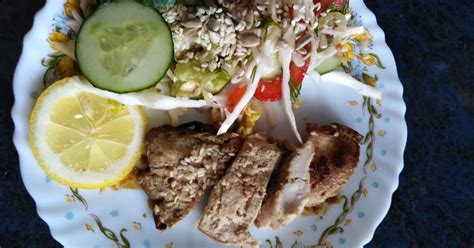 Запечённое филе грудки под медово-соевым соусом с кунжутом рецепт с ...