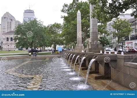 Boston Ma, 30th June: Copley Square Fountain from Boston in ...