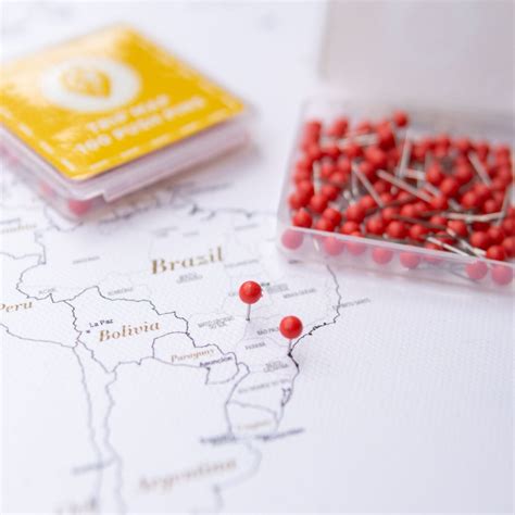 Map Push Pins Red Push Pin Travel Maps Tripmapworld