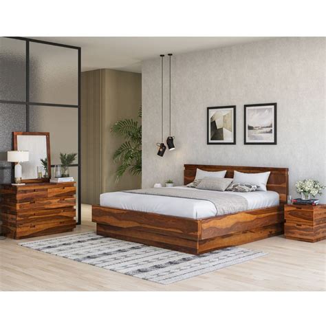 Modern Simplicity Wooden Bedroom Set | Shop in King, Queen & Full Size