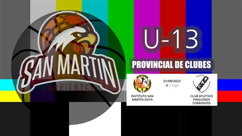 F4 U13 INSTITUTO SAN MARTIN GOYA VS PINGUINOS CTES YouTube