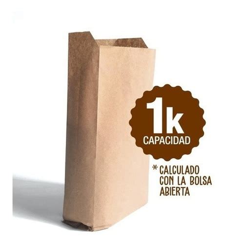 Bolsas De Papel Kraft Kilo X X Cm Unidades Mercado Libre