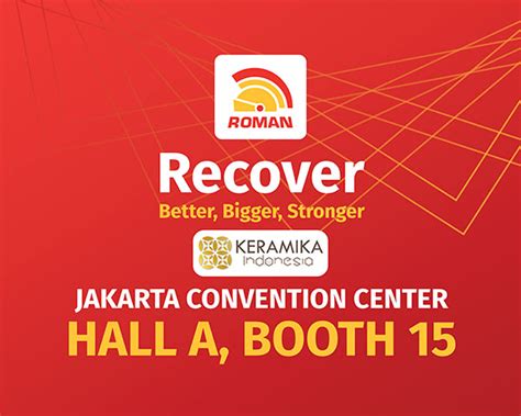 Roman Exhibitions Jakarta Convention Centre Einvite Id