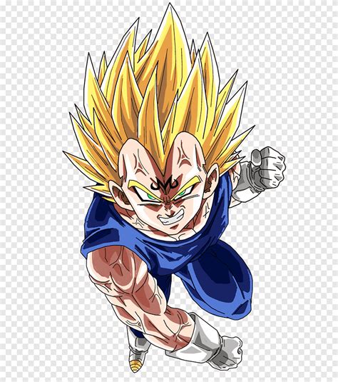 Dragon Ball Z Dokkan Battle Goku Vegeta Majin Buu Gotenks Png Clipart