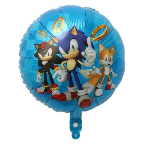 Sonic Folieballon S T Ballon Buket Med K Mpe Tal Ballon Ballon S T