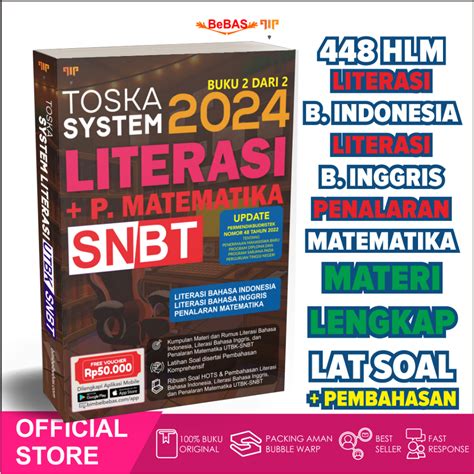 Jual Seller Bebas Toska Buku Utbk Snbt Subtes Tps Literasi