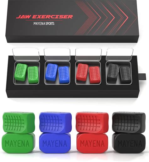 Mayena Sports Jaw Exerciser For Men Women Silicone Jawline