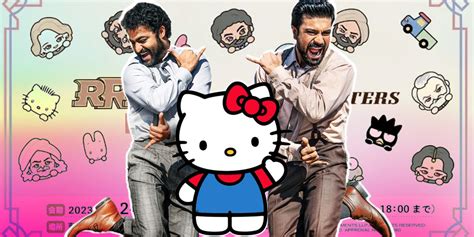 Sanrio and Indian Action Movie RRR Collaborate on New Merchandise