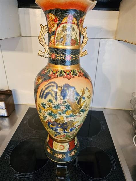 Wunderschöne Alte Asiatische Porzellan Vase Kaufen auf Ricardo