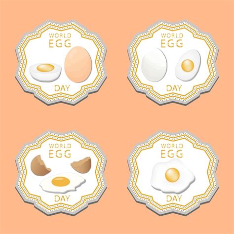 Premium Vector Collection Accessory For Celebration Holiday World Egg Day