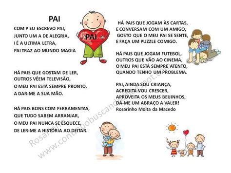 Continuo Buscando Poemas Para O Dia Do Pai