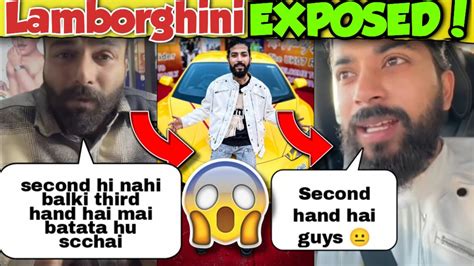 Anurag Dobhal Lamborghini Price Exposedanurag Dobhal Car Controversy