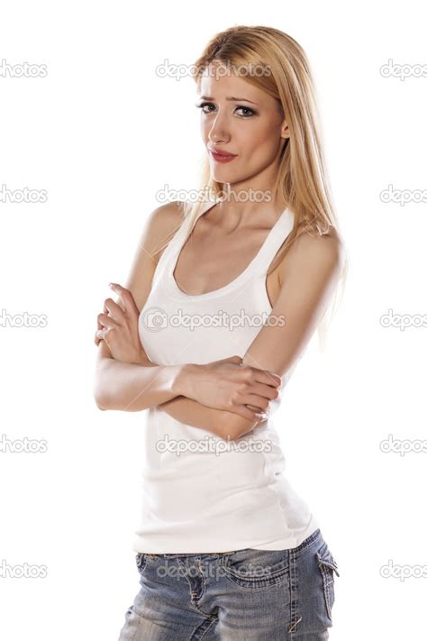 Skinny Blonde Stock Photo By VGeorgiev 50654865