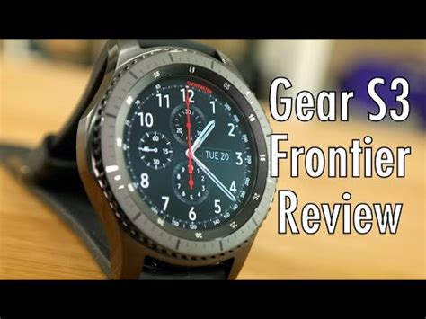 Samsung Gear S3 Frontier Review and Specs - WearVS