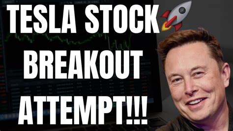 Tesla Stock Breakout Attempt Must Watch Tsla Spy Nvda Aapl