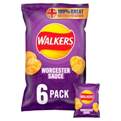 Walkers Worcester Sauce Multipack Crisps : My Supermarket Compare