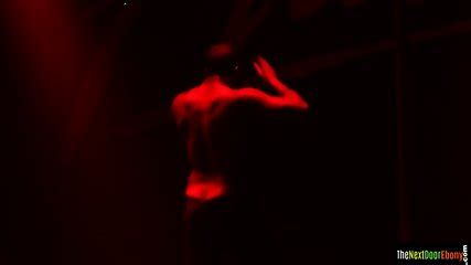 Ebony Amateur Spitroasted After Dancing