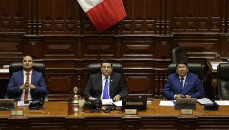 Congreso Pleno Dio Cuenta De Mociones De Vacancia Contra Presidenta