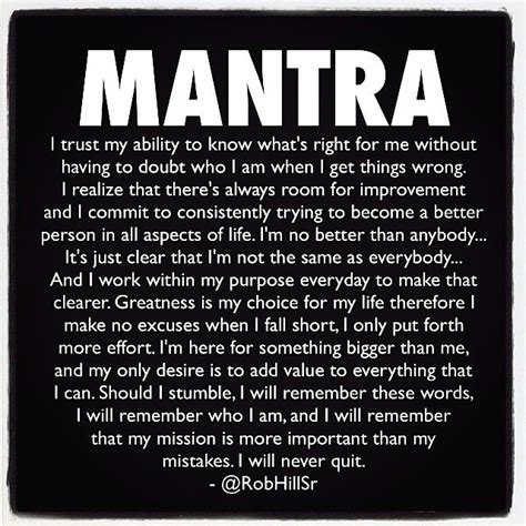 Mantra Quotes Life - ShortQuotes.cc