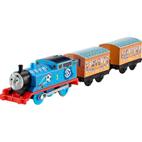 Паровозик Thomas & Friends Новые герои Томас Красный и Синий DFM83 ...