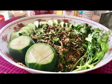 How To Make Mushroom Soop Lao Food Home Made By Kaysone