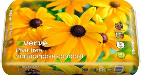 Verve Peat Free Multi Purpose Compost 50l Departments Diy At Bandq