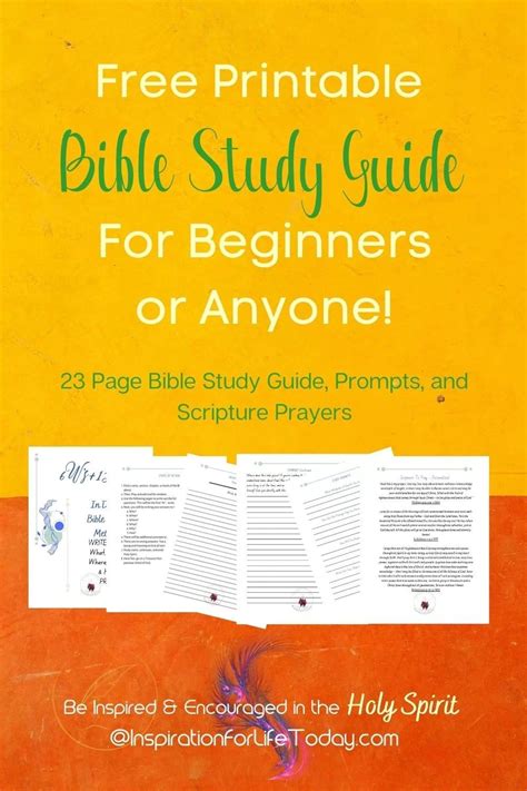 Free Printable Bible Study Guide For Beginners Printable Word Searches