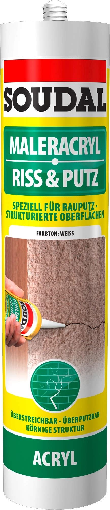 Soudal Riss Putz Acryl Weiß 300 ml kaufen bei OBI