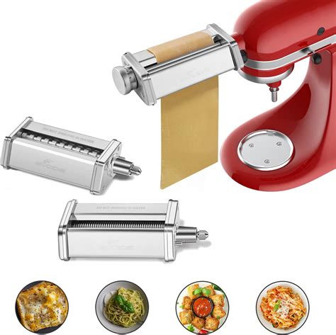 KitchenAid Accessoire Machine à Pâtes Fraîche 5KSMPRA Laminoir Pâte